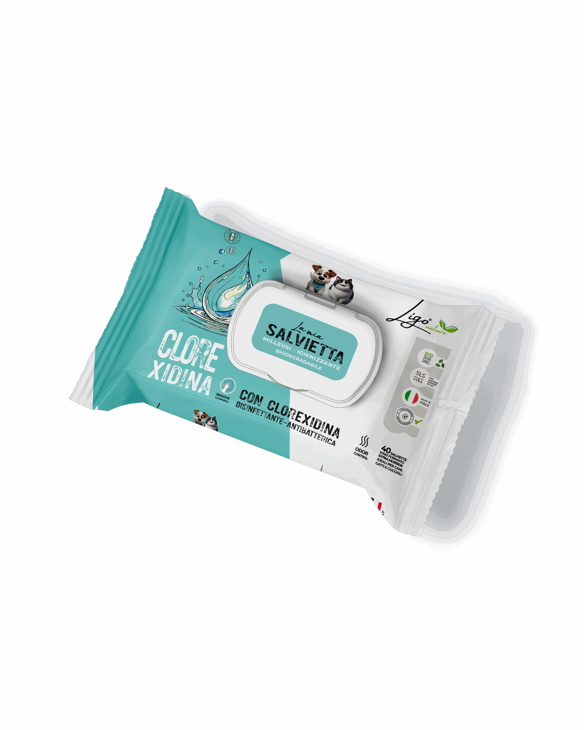 Salvietta Detergente Clorexidina