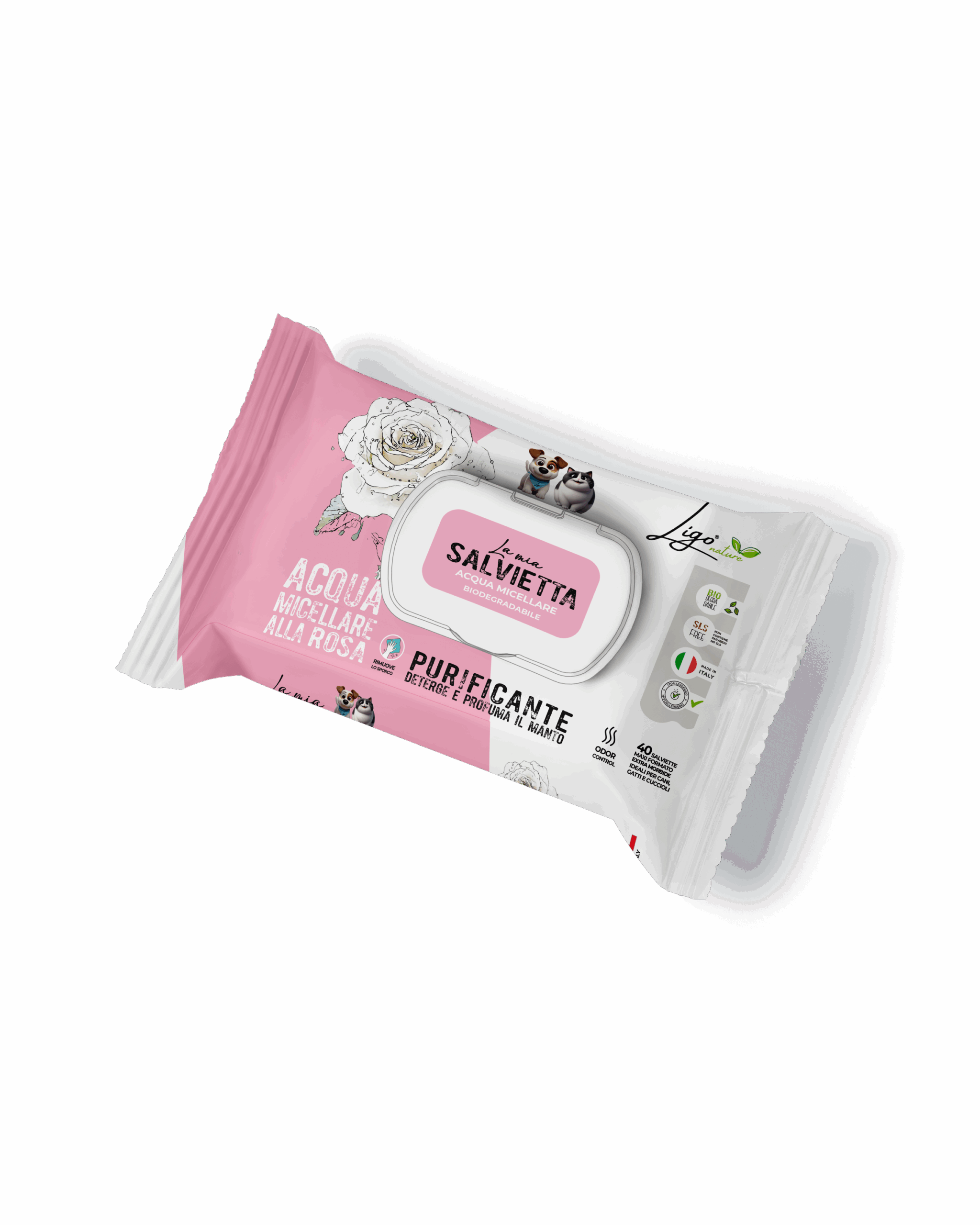 Salvietta Purificante Rosa Micellare