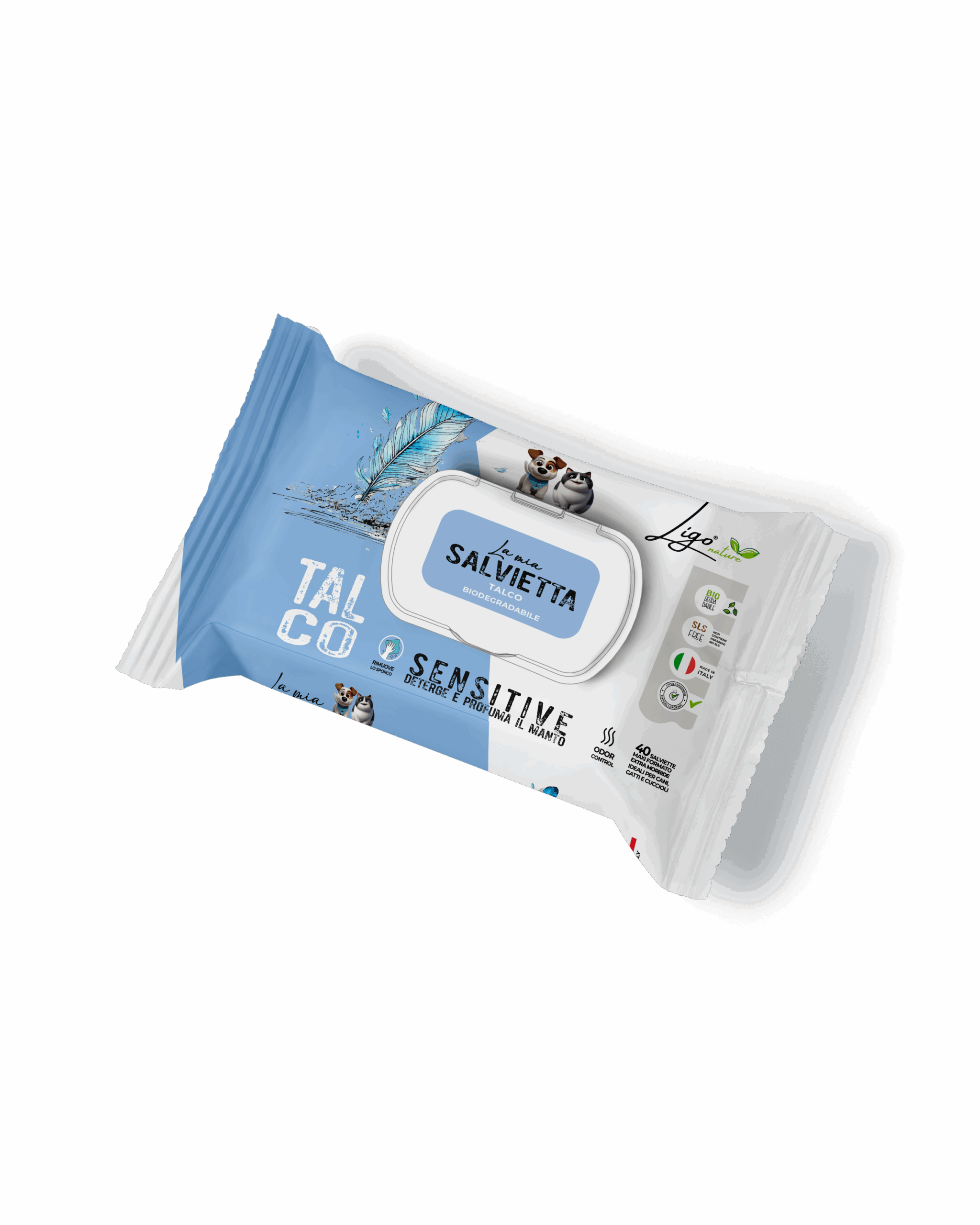 Salvietta Sensitive Talco