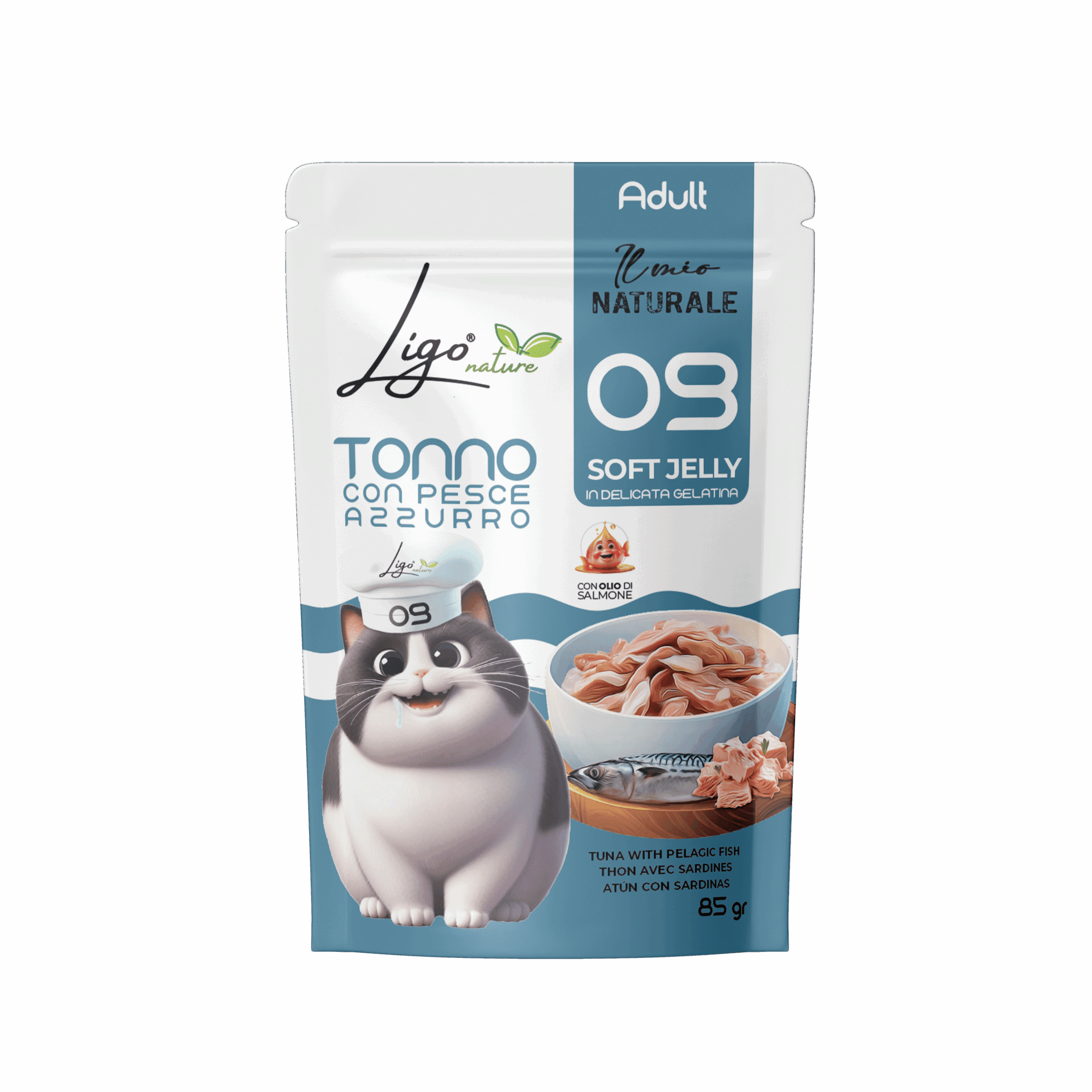 Soft Jelly Tonno con pesce azzurro