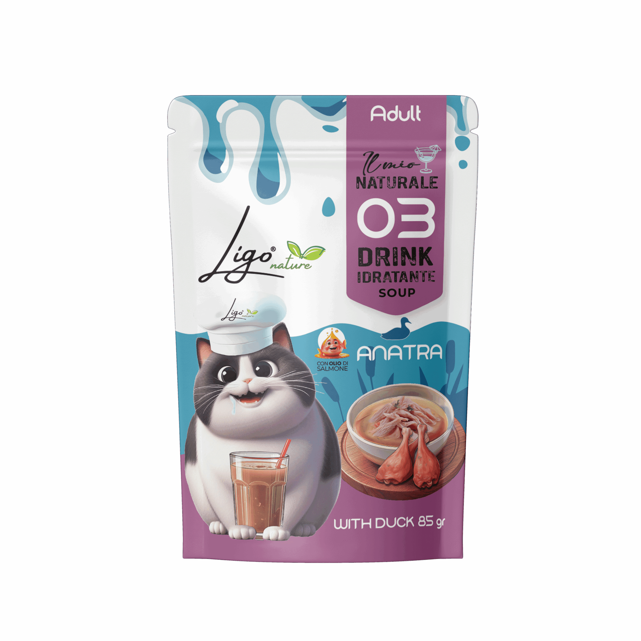 La Mia Naturale Soup drink Anatra