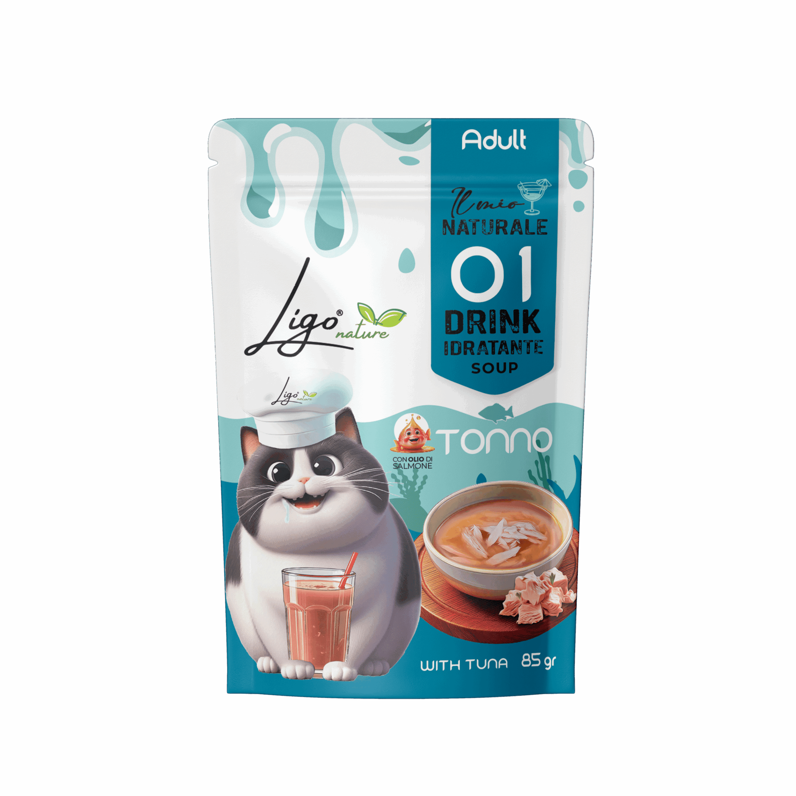 La Mia Naturale Soup drink Tonno
